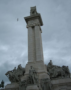 Monumento a la Pepa en Cádiz