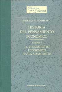 Historia del pensamiento económico I: El pensamiento económico hasta Adam Smith