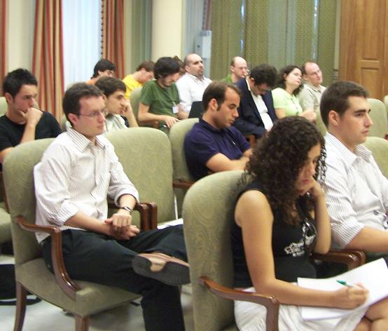 Parte del público asistente a la universidad de verano